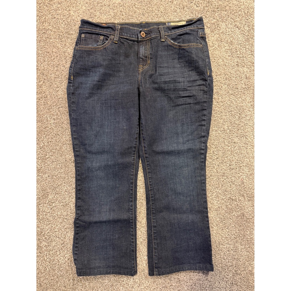 GAP 1969 Jeans Womens 10A Blue Boot Cut Dark Wash Stretch‎ Denim